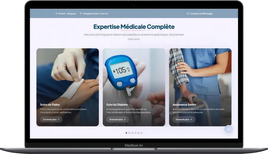 Soins Chez Vous, web